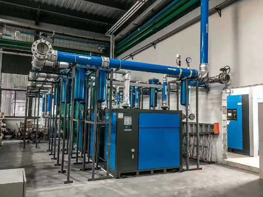 螺桿空壓機及凈化設備鋁合金管道安裝